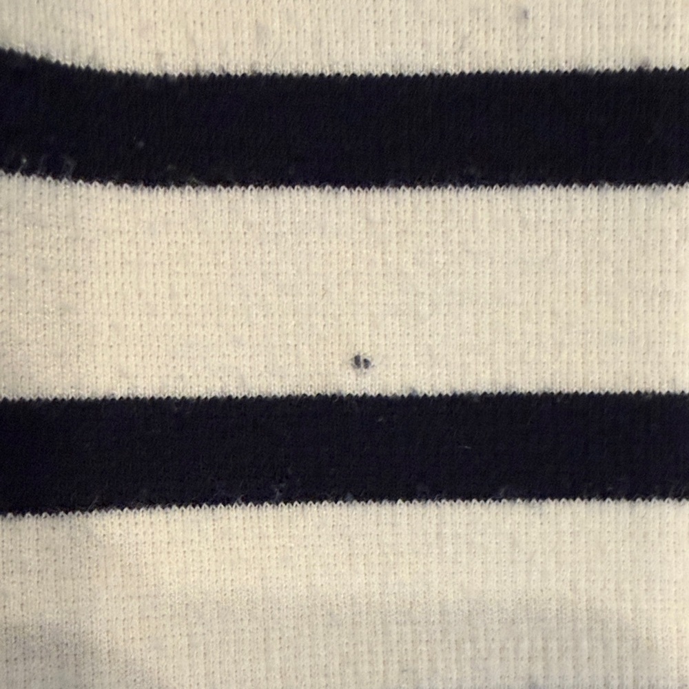 Ralph Lauren Navy & White Striped Polo Dress with Peter Pan Collar - Picture 6 of 8